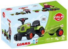 Дитячий трактор каталка з причепом Falk 1012B Baby Claas Axos 310